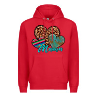 Red hearts mama Premium Hoodie - Artiststas