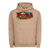 Pigment Burro christmas nana highland cow Urban Hoodie - BarkalooDesign