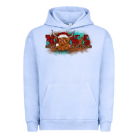 Pigment Grape Ice christmas nana highland cow Urban Hoodie - BarkalooDesign