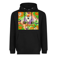 Black spooky season Heavyweight Hoodie - texasbilliewilder