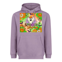 Lavender spooky season Heavyweight Hoodie - texasbilliewilder