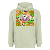 Matcha spooky season Heavyweight Hoodie - texasbilliewilder