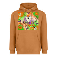Meerkat spooky season Heavyweight Hoodie - texasbilliewilder