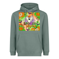Sage spooky season Heavyweight Hoodie - texasbilliewilder