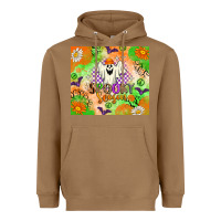 Toasted Coconut spooky season Heavyweight Hoodie - texasbilliewilder