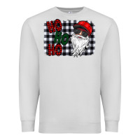 Dove Grey ho ho ho Premium Sweatshirt - CowhideDigitalArt