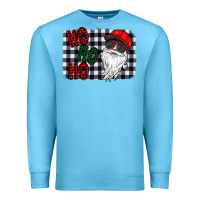 Ocean Blue ho ho ho Premium Sweatshirt - CowhideDigitalArt