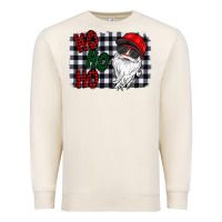 Sandshell ho ho ho Premium Sweatshirt - CowhideDigitalArt