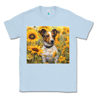 Dusty Blue jack russel terrier Classic Tee - Unal Design