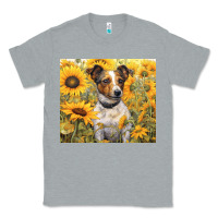 Heather Grey jack russel terrier Classic Tee - Unal Design