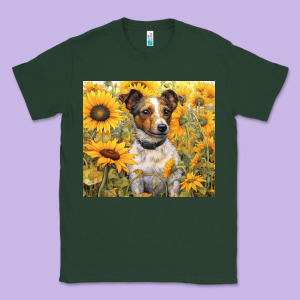 Jack Russel Terrier Classic Tee Designed By Unal Design