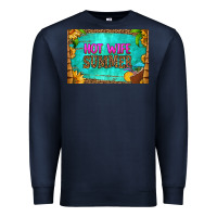 Navy hot wife summer skinny metal can holder Premium Sweatshirt - HRA Design Shop