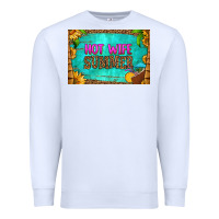 White hot wife summer skinny metal can holder Premium Sweatshirt - HRA Design Shop