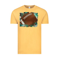 Vintage Mustard sports football background Vintage Tee - Artiststas