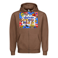 Chestnut dispatcher life Zipper Hoodie - RanaPortraitStore