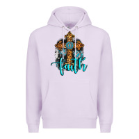 Lilac faith western turquoise Premium Hoodie - AdoDesignShop