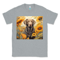 Heather Grey labrador retriever Classic Tee - Unal Design