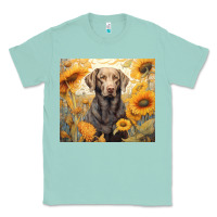 Seafoam labrador retriever Classic Tee - Unal Design