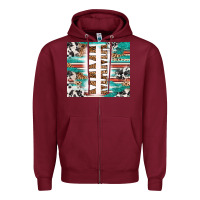 Burgundy customized mama Zipper Hoodie - RanaPortraitStore