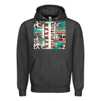Charcoal Heather customized mama Zipper Hoodie - RanaPortraitStore