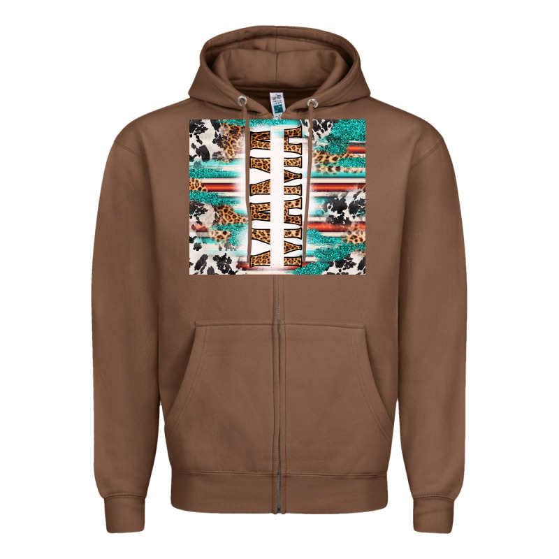 Customized Mama Zipper Hoodie by RanaPortraitStore | Teevron