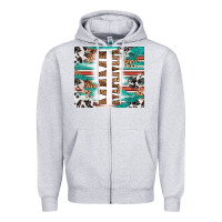 Heather Grey customized mama Zipper Hoodie - RanaPortraitStore