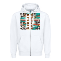 White customized mama Zipper Hoodie - RanaPortraitStore