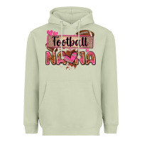 Matcha football nana with leopard Heavyweight Hoodie - Zillion Design Studio
