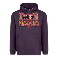 Plum football nana with leopard Heavyweight Hoodie - Zillion Design Studio