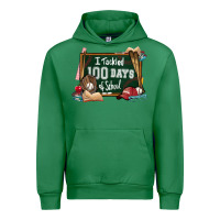 Emerald I tacked 100 days school Baseball Urban Hoodie - NancyCooperArtShop