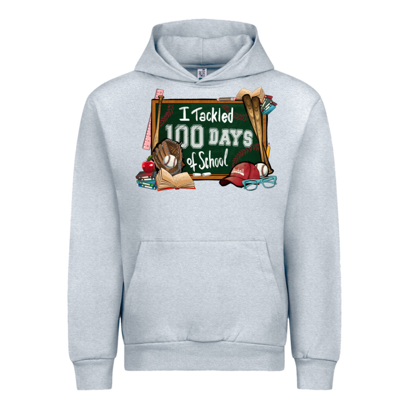 I Tacked 100 Days School Baseball Urban Hoodie by NancyCooperArtShop | Teevron