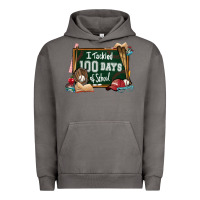 Pigment Tornado I tacked 100 days school Baseball Urban Hoodie - NancyCooperArtShop
