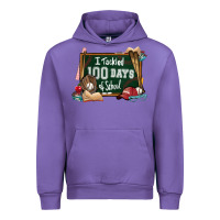 Tulip I tacked 100 days school Baseball Urban Hoodie - NancyCooperArtShop