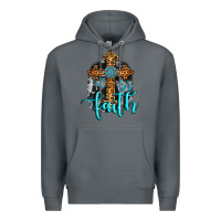 Rock faith western turquoise Premium Hoodie - AdoDesignShop
