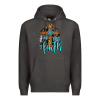 Smoke faith western turquoise Premium Hoodie - AdoDesignShop