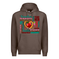 Coffee teacher Premium Hoodie - AdoDesignShop
