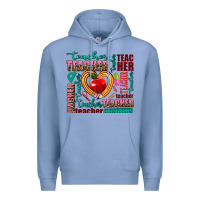Colony Blue teacher Premium Hoodie - AdoDesignShop