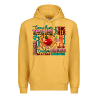 Mustard teacher Premium Hoodie - AdoDesignShop