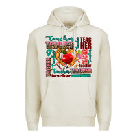 Oatmeal Heather teacher Premium Hoodie - AdoDesignShop