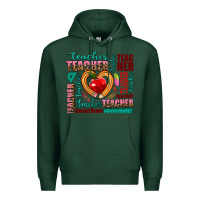 Sports Green teacher Premium Hoodie - AdoDesignShop