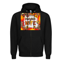 Black firefighter wife Zipper Hoodie - RanaPortraitStore