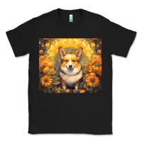 Black pembroke welsh corgi Classic Tee - Unal Design
