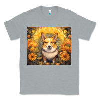 Heather Grey pembroke welsh corgi Classic Tee - Unal Design