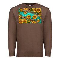 Chestnut western sunflowers skinny metal can holder Premium Sweatshirt - HRA Design Shop