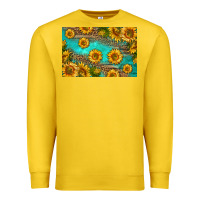 Lemon western sunflowers skinny metal can holder Premium Sweatshirt - HRA Design Shop