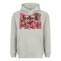 Moon Dust football mini with leopard Heavyweight Hoodie - Zillion Design Studio