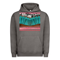 Pigment Tornado western fringe cowhide leopard Urban Hoodie - BarkalooDesign