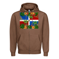 Chestnut dominican republic Zipper Hoodie - RanaPortraitStore