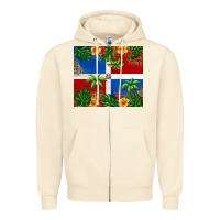 Sandshell dominican republic Zipper Hoodie - RanaPortraitStore