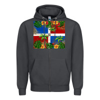 Smoke dominican republic Zipper Hoodie - RanaPortraitStore